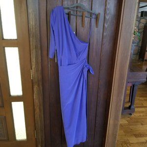 Mara Hoffman Shirley One Shoulder Purple Dress Sz6 - worn once